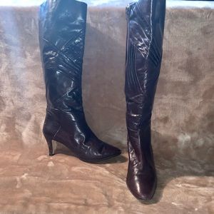 Vaneli High Quality Made in Spain Leather Riding Boots 7